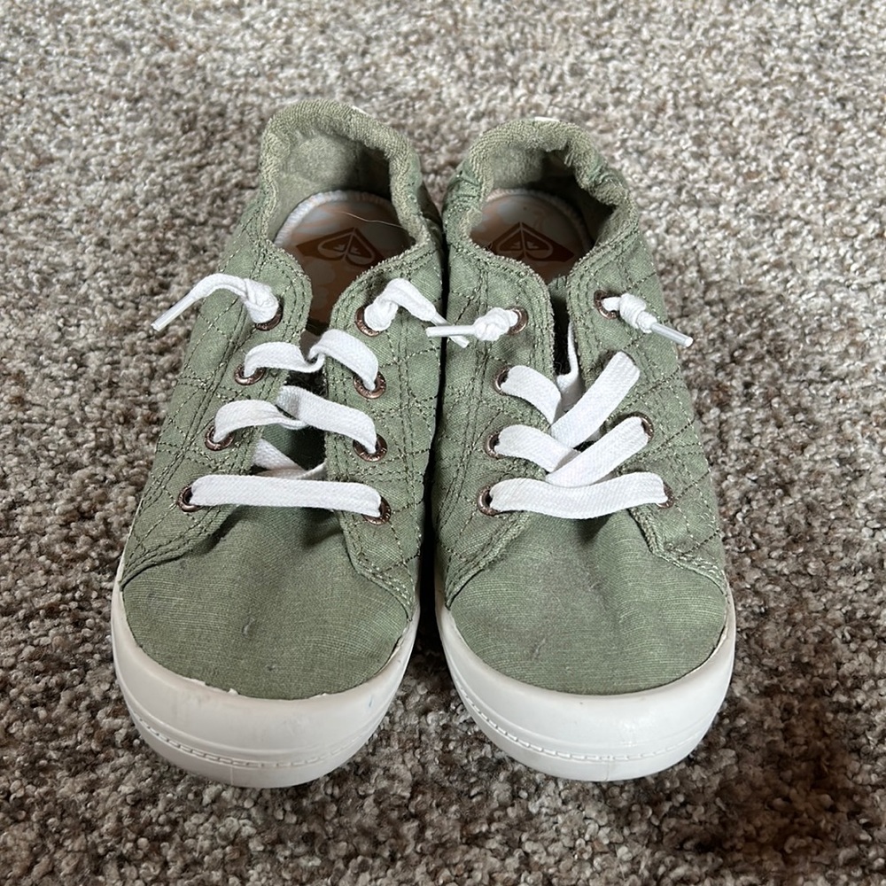 Green, Casual Sneakers